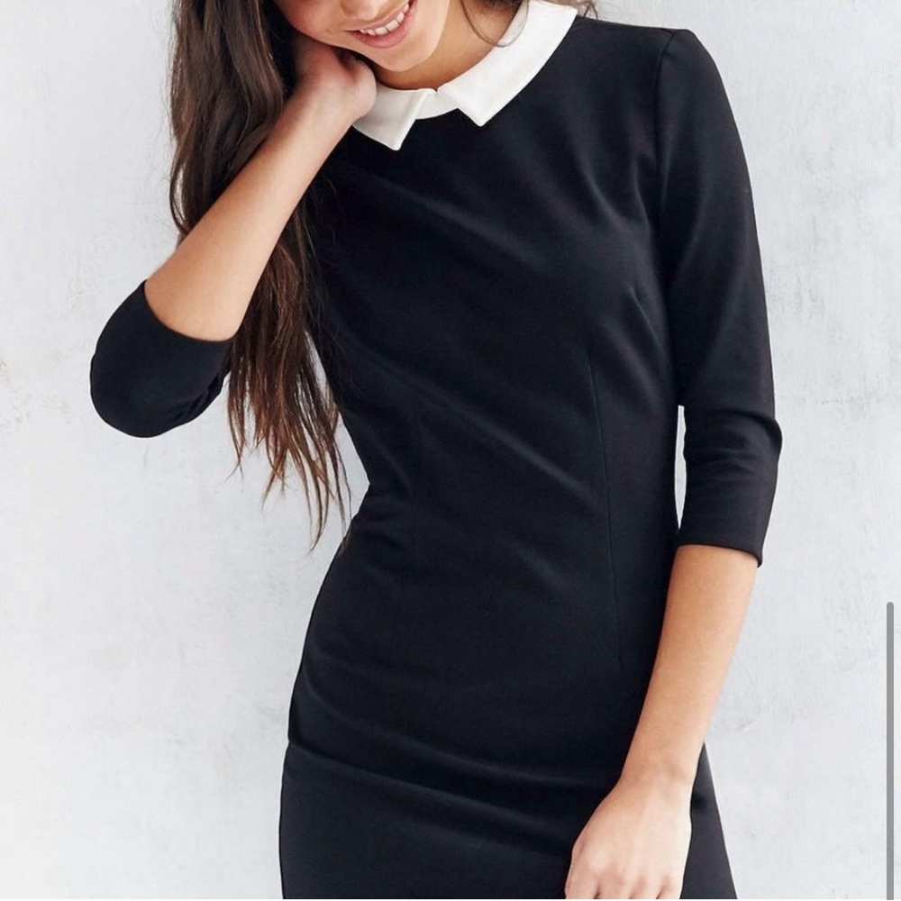 Urban Outfitters Cooperative Wednesday Addams Inspired Dress